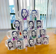 birthday Mug Caricature Artist