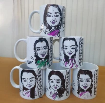 birthday Mug Caricature Artist