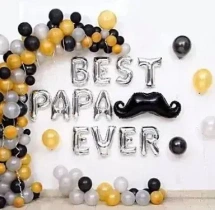 decorations Best Papa Balloon Decoration