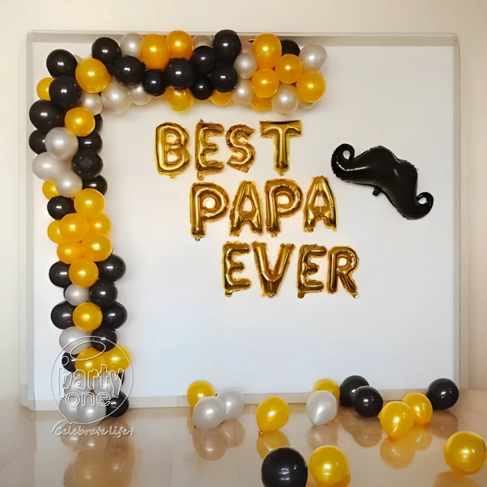 decorations Best Papa Balloon Decoration