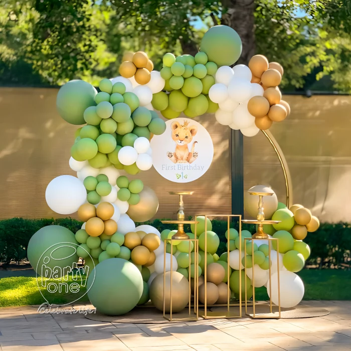 birthday Lion and King Balloon Ring Decoration