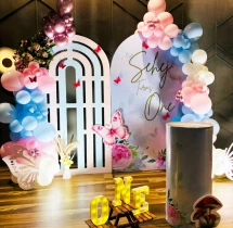 birthday Butterfly Pastel Theme Decoration