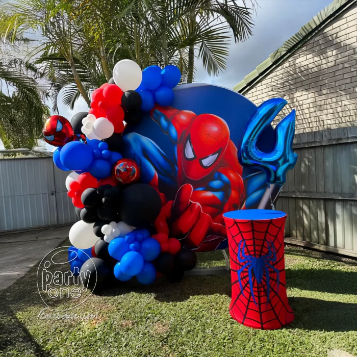 birthday Kids Spiderman Theme Birthday Decoration