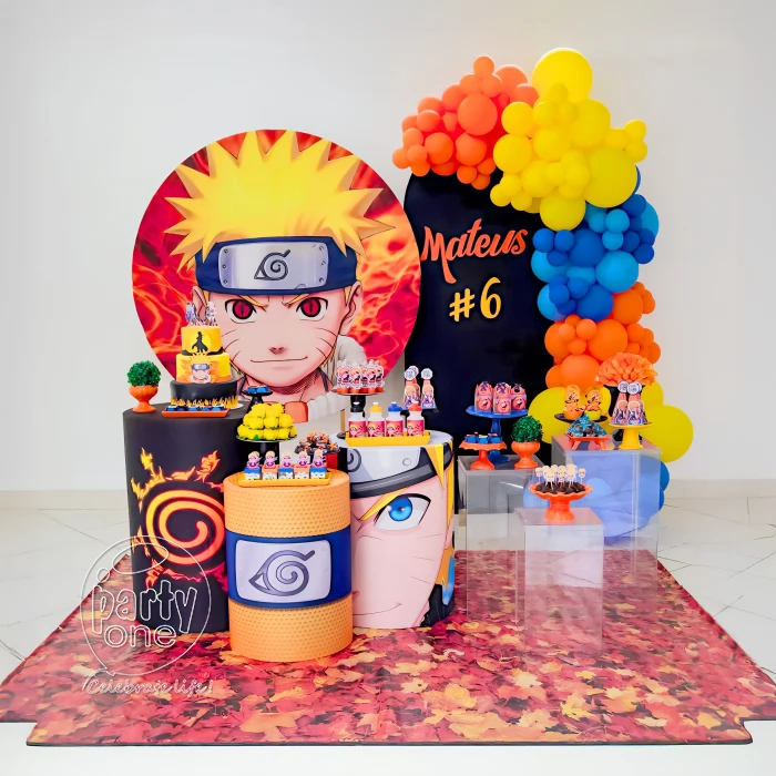 birthday Classic Naruto Theme Birthday Party Decoration