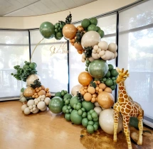 birthday Jungle Theme Birthday Ring Decoration