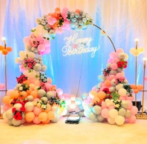 birthday 1st Birthday Balloon Ring Decoration