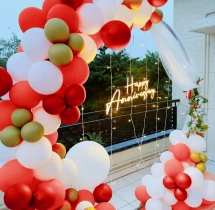 decorations Romantic Anniversary Neon Light Ring Decoration