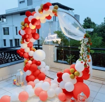 decorations Romantic Anniversary Neon Light Ring Decoration