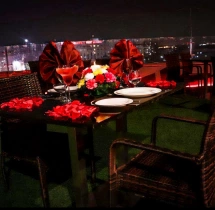 candlelight dinners Rooftop Dinner Date at Bhagini Icon Premier