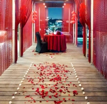 candlelight dinners Open Air Cabana Candlelight Dinner in Banjarahills