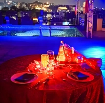 candlelight dinners Open Air Cabana Candlelight Dinner in Banjarahills