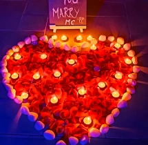 candlelight dinners Open Air Cabana Candlelight Dinner in Banjarahills