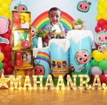 birthday First Birthday Cocomelon Theme Decoration