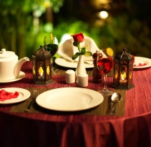 candlelight dinners Romantic Rooftop Dinner Date at Inventree Nagavara