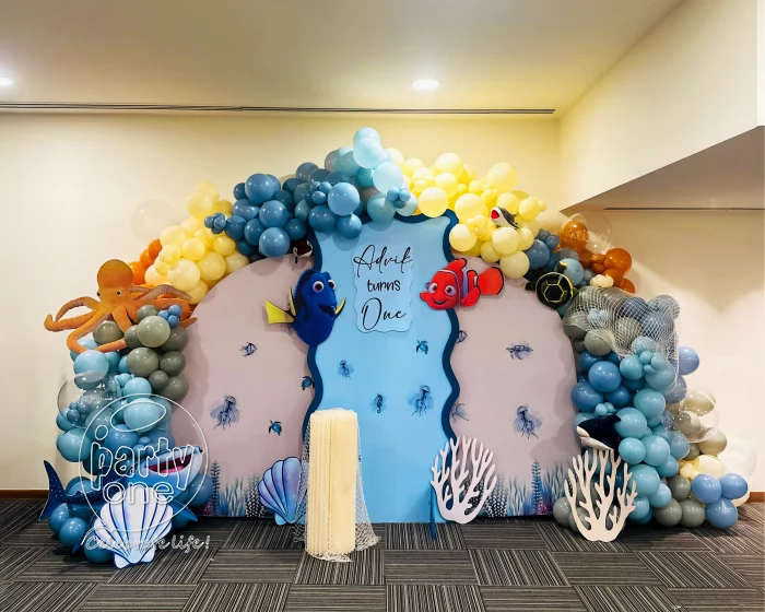 birthday Nemo Birthday Themed Balloon Decoration