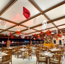 festival decorations Merry Christmas Theme Balloon Star Decor