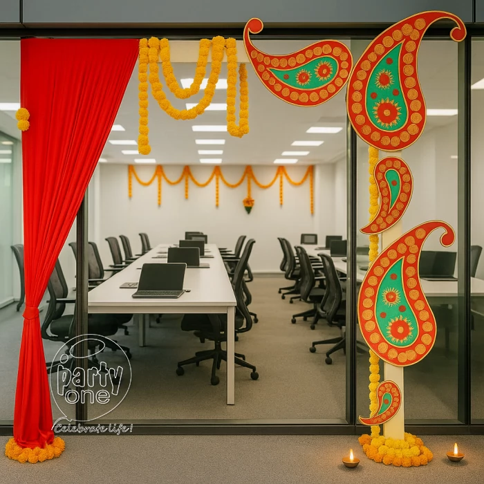 festival decorations Traditional Diwali Flower Decoration