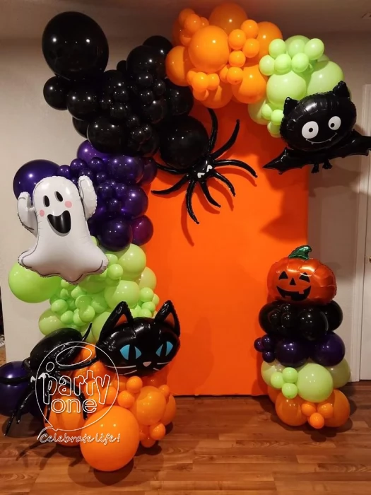 festival decorations Mini Ghost Halloween Theme Balloon Decoration