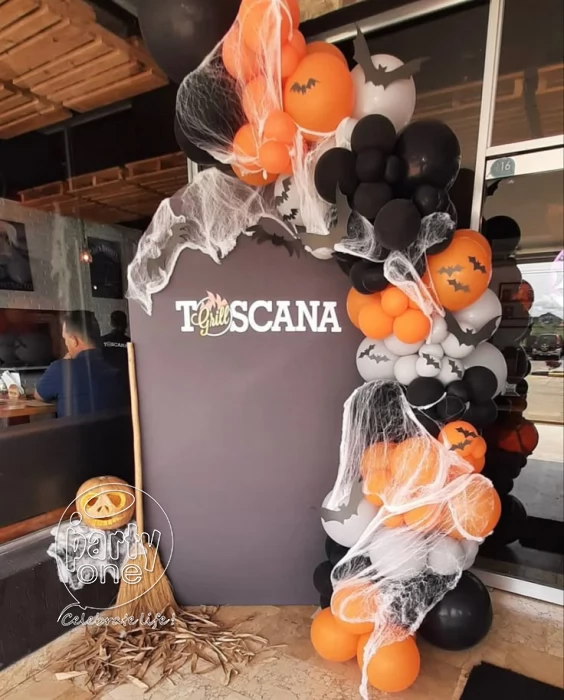 festival decorations Spider Web Halloween Balloon Decoration