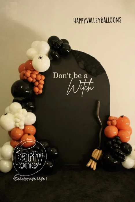 festival decorations Spooky Halloween Themed Balloon Decoration