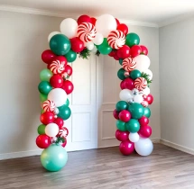 festival decorations Simple Christmas Office Balloon Decoration