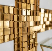 decorations Elegant White and Gold First Holy Communion Backdrop Decor