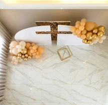 decorations Elegant White and Gold First Holy Communion Backdrop Decor