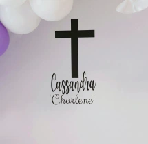 decorations Lavender and White Theme Holy Communion Decoration