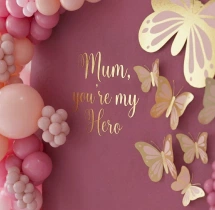 decorations Soft Pink Mothers Day Backdrop Decor