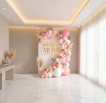 decorations Luxury Mothers Day Floral Balloon Decoration
