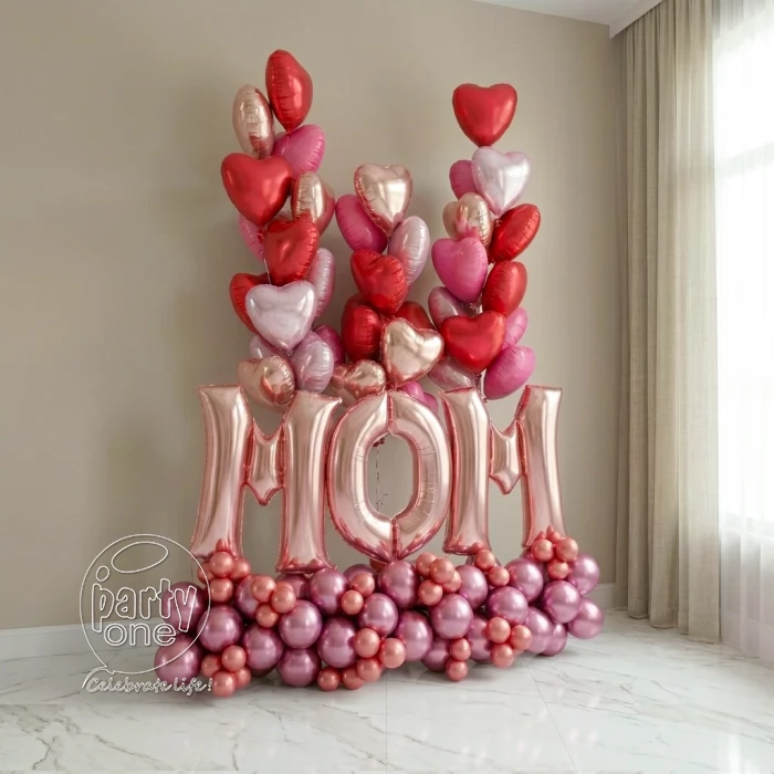 surprises Mothers Day Foil Balloon Bouquet