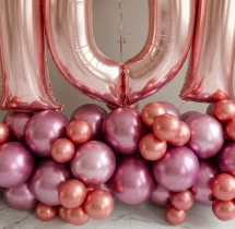 decorations Mothers Day Foil Balloon Bouquet