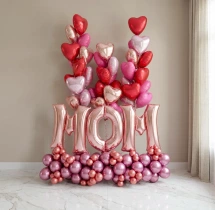 decorations Mothers Day Foil Balloon Bouquet