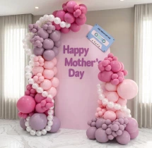 decorations Pastel Theme Mothers Day Balloon Decoration