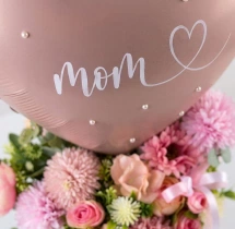 decorations Moms Special Balloon and Flower Bouquet