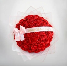 decorations Red Rose Mothers Day Flower Bouquet
