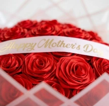 decorations Red Rose Mothers Day Flower Bouquet
