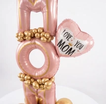 decorations Royal Crown Mothers Day Balloon Stand