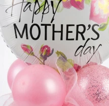 decorations Blush Bloom Mothers Day Balloon Bouquet