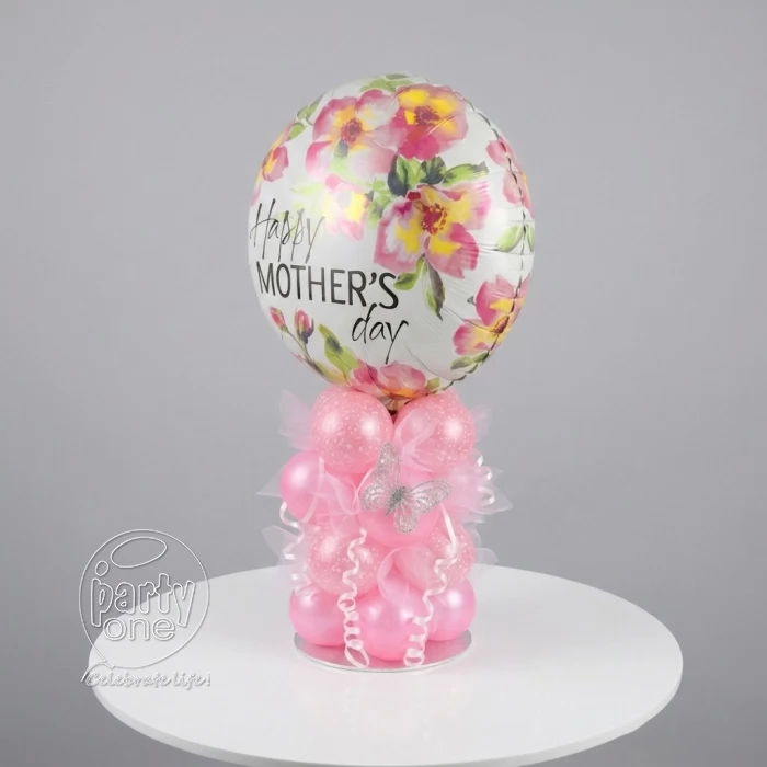 surprises Blush Bloom Mothers Day Balloon Bouquet