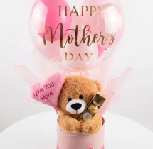 decorations Happy Mothers Day Teddy Balloon Bouquet