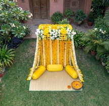 decorations Artificial Flower Haldi Ceremony Decor