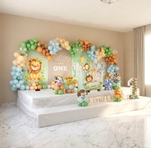 birthday 1st Birthday Safari Jungle Theme Decoration