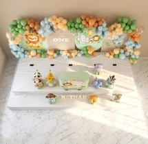 birthday 1st Birthday Safari Jungle Theme Decoration