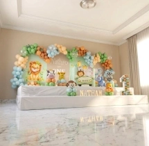 birthday 1st Birthday Safari Jungle Theme Decoration