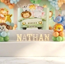 birthday 1st Birthday Safari Jungle Theme Decoration