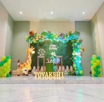 birthday Forest Theme Birthday Balloon Decoration