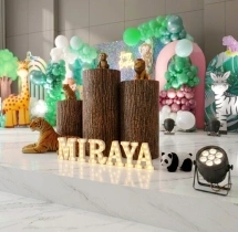 birthday 3rd Birthday Jungle Theme Decoration