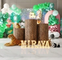 birthday 3rd Birthday Jungle Theme Decoration