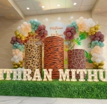 birthday 5th Jungle Theme Birthday Decoration